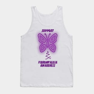 Fibromyalgia Support Awareness Tank Top